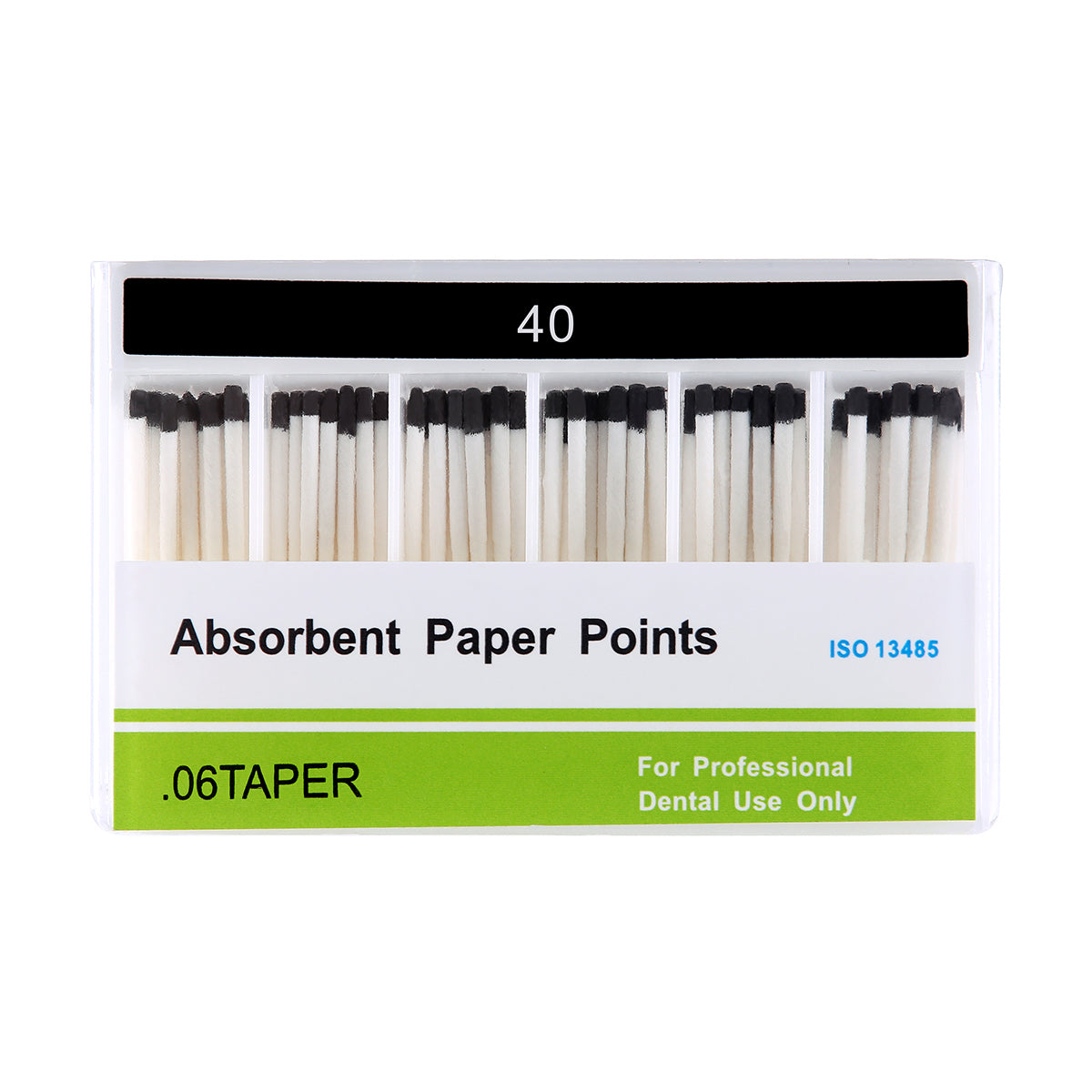 Absorbent Paper Points #15-40 Taper Size 0.06 Color Coded 7 Models 100/Box-azdentall.com