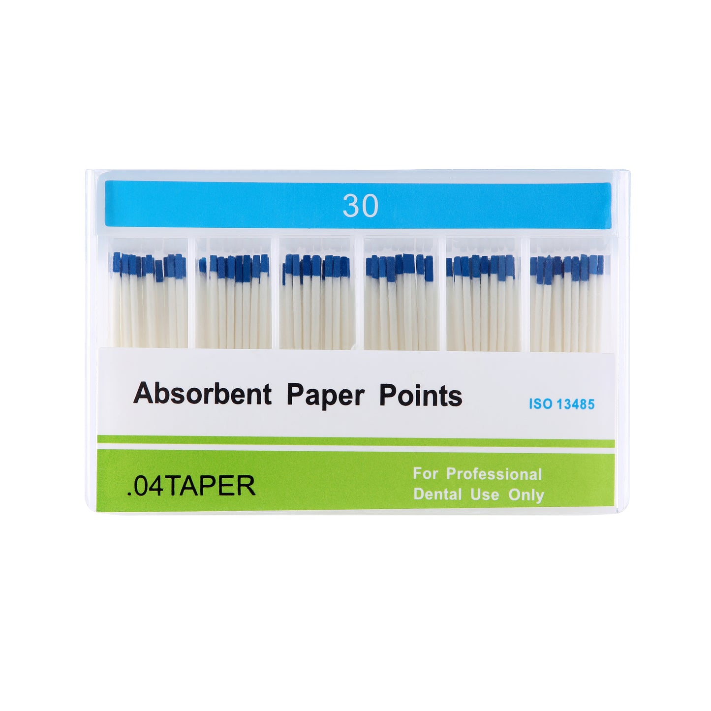 Absorbent Paper Points #15-40 Taper Size 0.04 Color Coded 7 Models 100/Box-azdentall.com