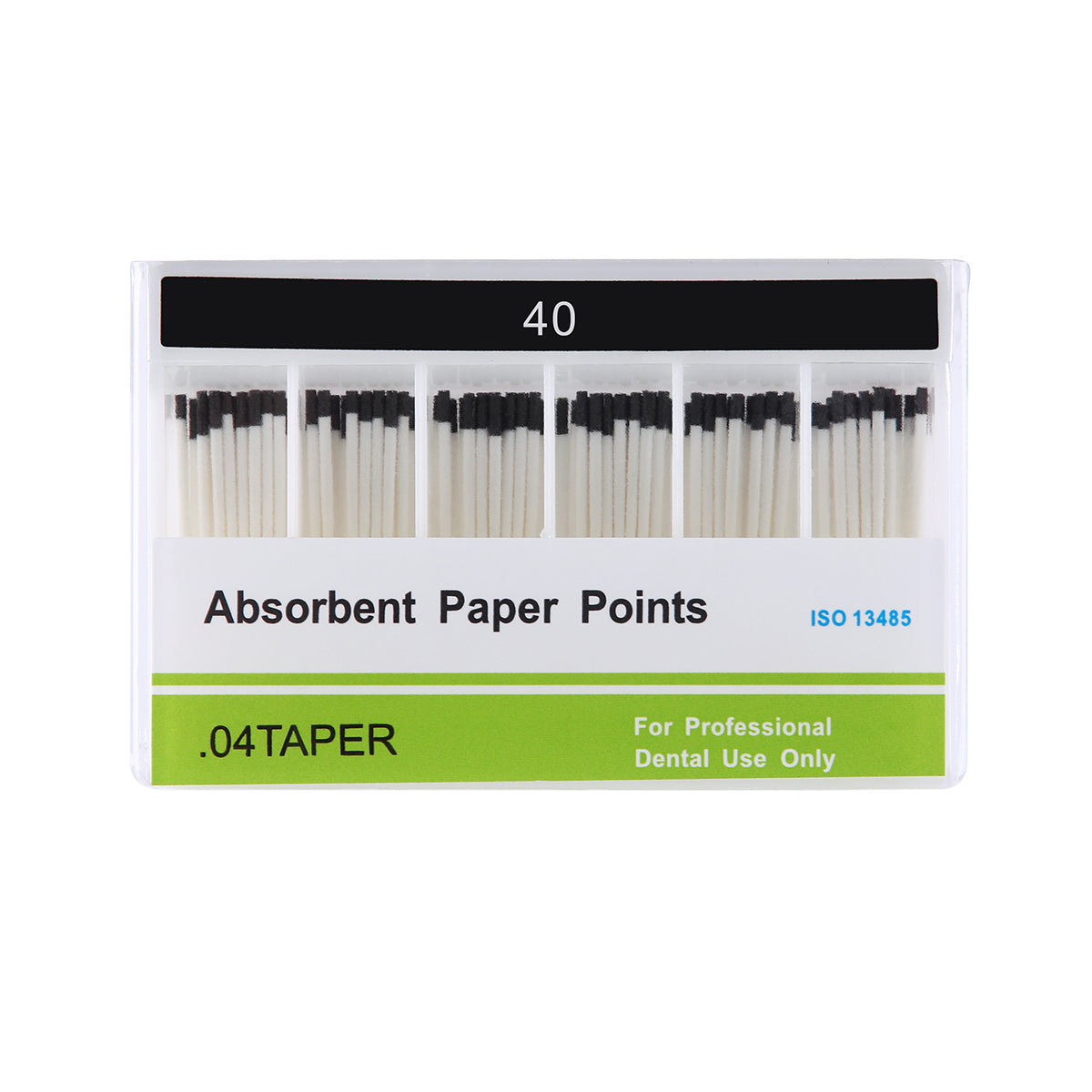 Absorbent Paper Points #15-40 Taper Size 0.04 Color Coded 7 Models 100/Box-azdentall.com