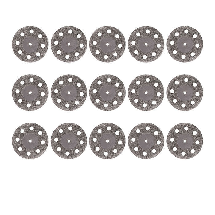 Dental Lab Diamond Disc Cutting Double Side Disk Tool For Polisher 22mm 15pcs/box - azdentall.com