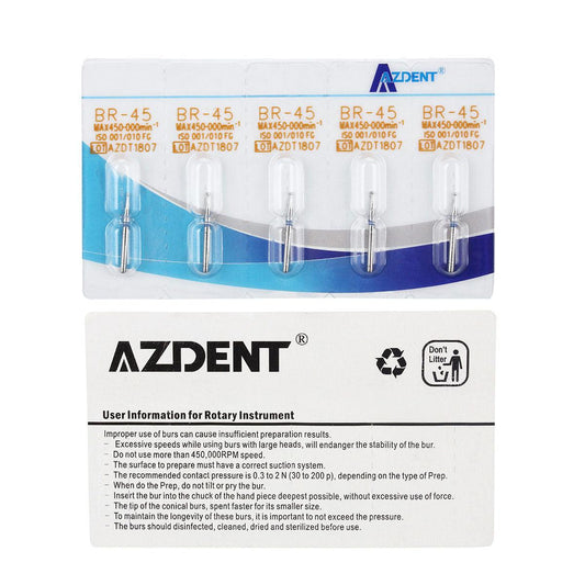 AZDENT Diamond Bur WR Series Full Size Wheel 5pcs/Pack-azdentall.com