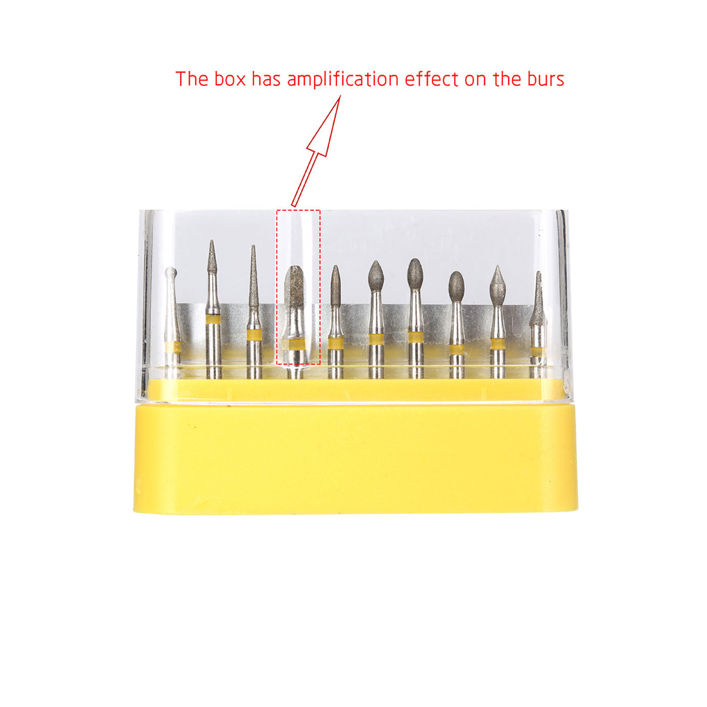 AZDENT Dental Diamond Bur FG-117 Composite Repair Kit 10pcs/Kit-azdentall.com