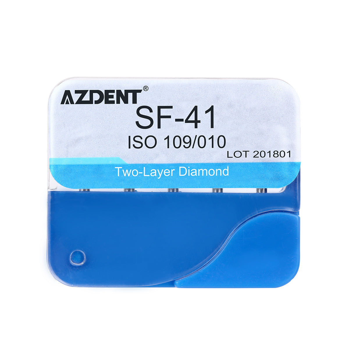 AZDENT Diamond Burs Two Layers 5pcs/Box