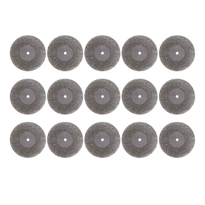 Dental Lab Diamond Disc Cutting Double Side Disk Tool For Polisher 22mm 15pcs/box - azdentall.com
