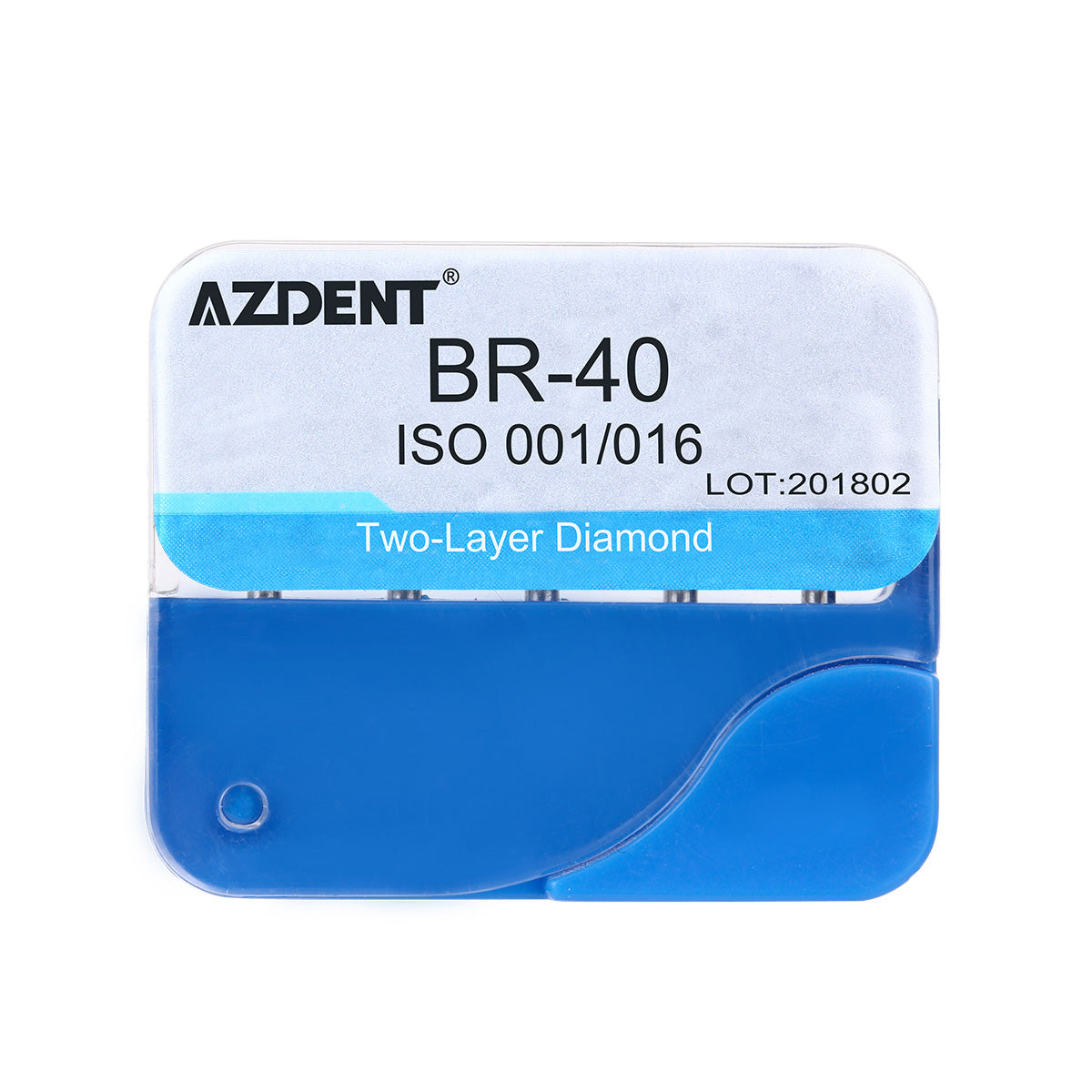 AZDENT Diamond Burs Two Layers 5pcs/Box