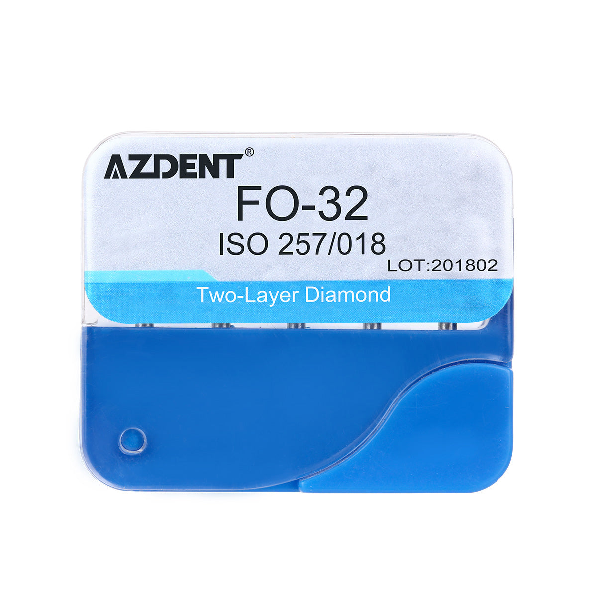 AZDENT Diamond Burs Two Layers 5pcs/Box
