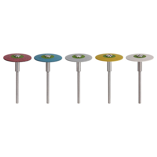 AZDENT Dental Polishing Rubber Diamond Wheel Disc 26mm 1pc/Box-azdentall.com