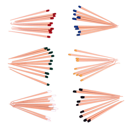 AZDENT Gutta Percha Points Assorted #15-40 Taper Size 0.04 Color Coded 60/Box-azdentall.com