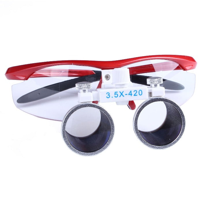 Dental Loupe Surgical Medical Binocular Loupes Frame Loupe， have 2.5X and  3.5X for choose