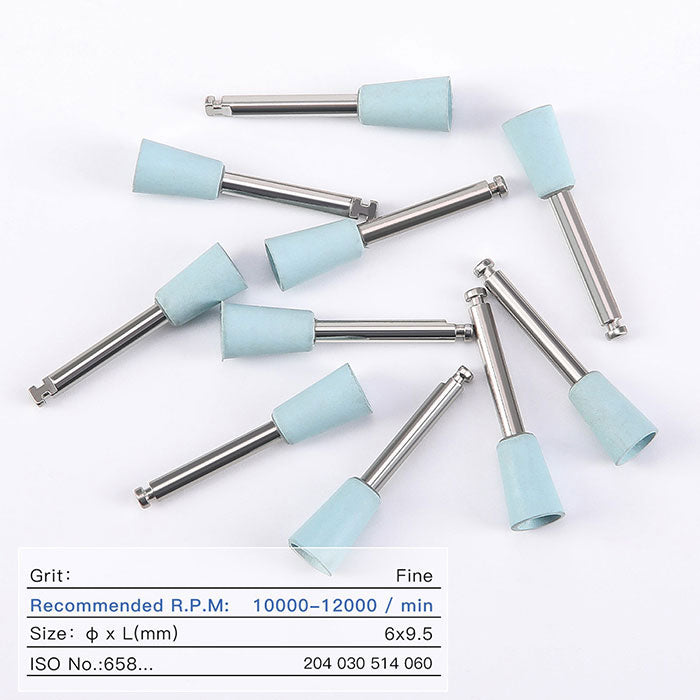 Dental Silicone Polishing Kit For Composite/ Natural Teeth/ Porcelain Finishing and Polishing 10pcs/Bag - azdentall.com