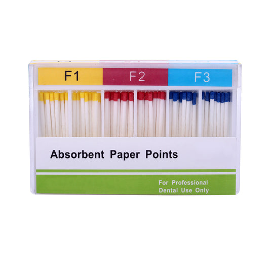 Absorbent Paper Points F Series Mixed F1 F2 F3 100/Box-azdentall.com