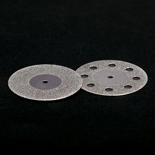 Dental Lab Diamond Disc Cutting Double Side Disk Tool For Polisher 22mm 15pcs/box - azdentall.com