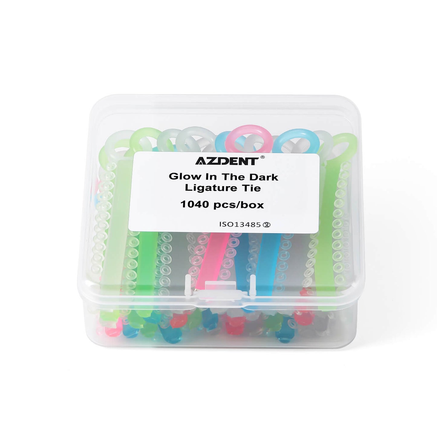 AZDENT Orthodontic Ligature Ties Mixed Colors Dark Light 1040 pcs/Pack - azdentall.com