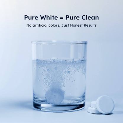 Retainer Cleaner Effervescent Tablets Orthodontic and Denture for Appliances Mint Flavor 60Tabs/Box - azdentall.com