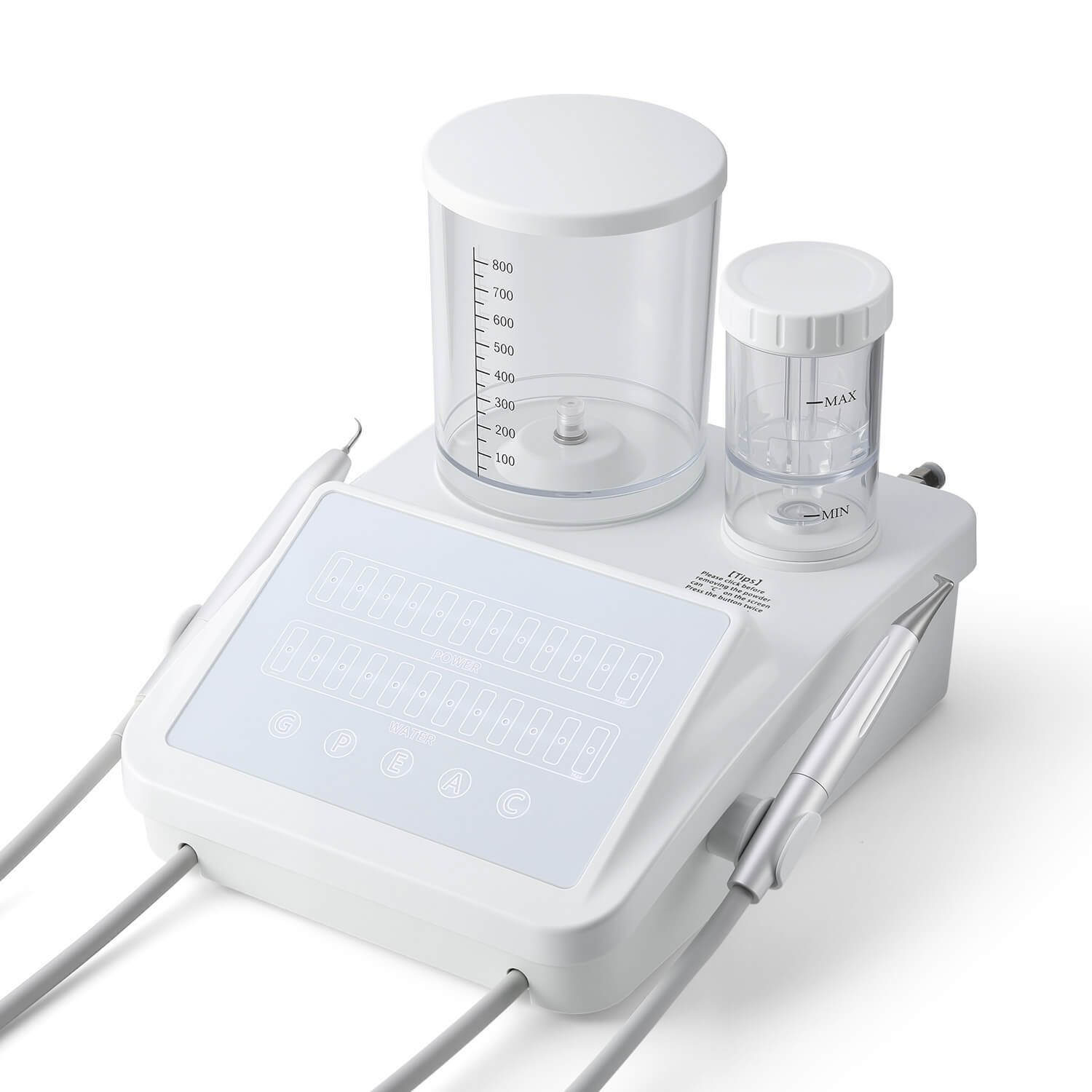 Dental PerioJet Pro Ultrasonic Scaler Air Polisher 2 in 1 Sandblasting Periodontal Therapy System - azdentall.com