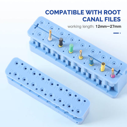 Dental Endo File Holder w/ Measuring Ruler Autoclavable - azdentall.com