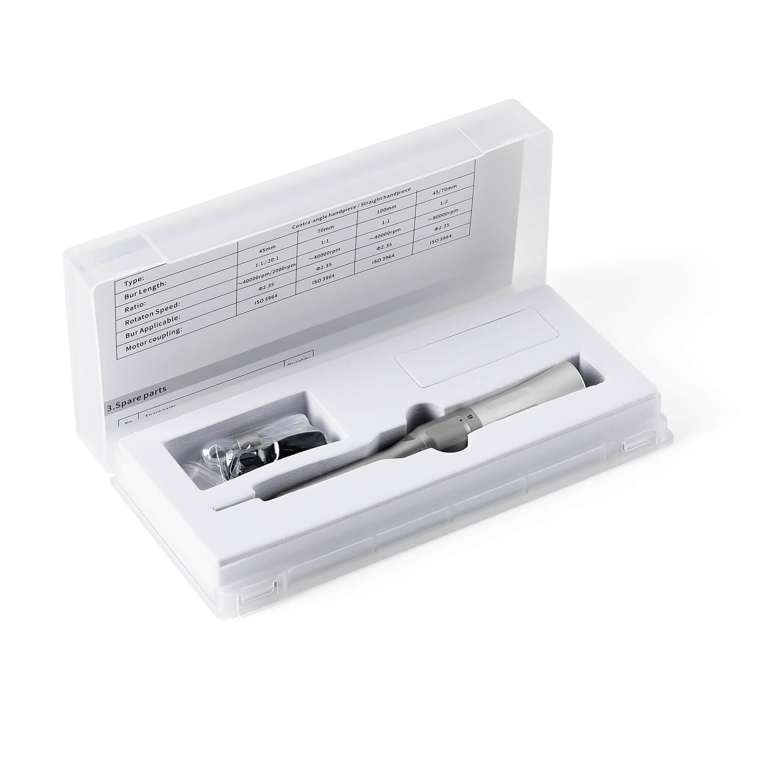 AZDENT Dental 1:1 Surgical Osteotomy Straight Handpiece External Spray - azdentall.com