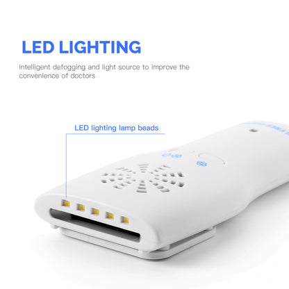 Dental LED Automatic Anti-fog Mirrors For Oral photography Reflector Glass Mirror - azdentall.com