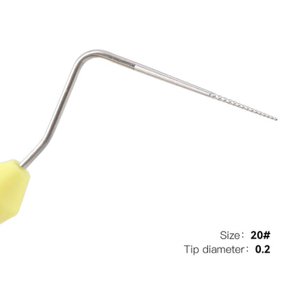 Dental Microscopic Endodontic Files 04 Taper #10 #15 #20 Micro Prober - azdentall.com