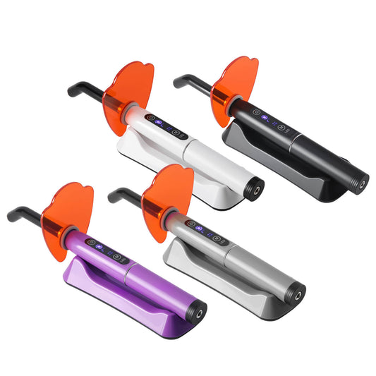 Dental LED Curing Light Lamp 1 Second Cure Adjustable Power 2400mW/cm² - azdentall.com