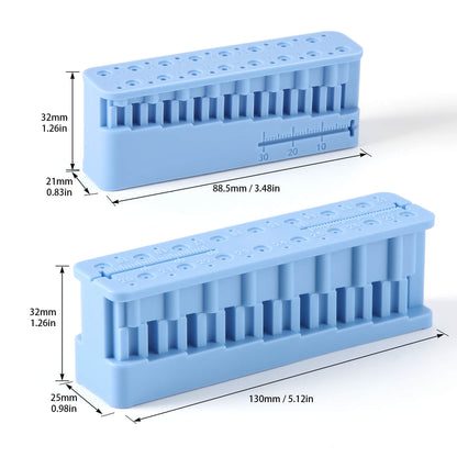 Dental Endo File Holder w/ Measuring Ruler Autoclavable - azdentall.com