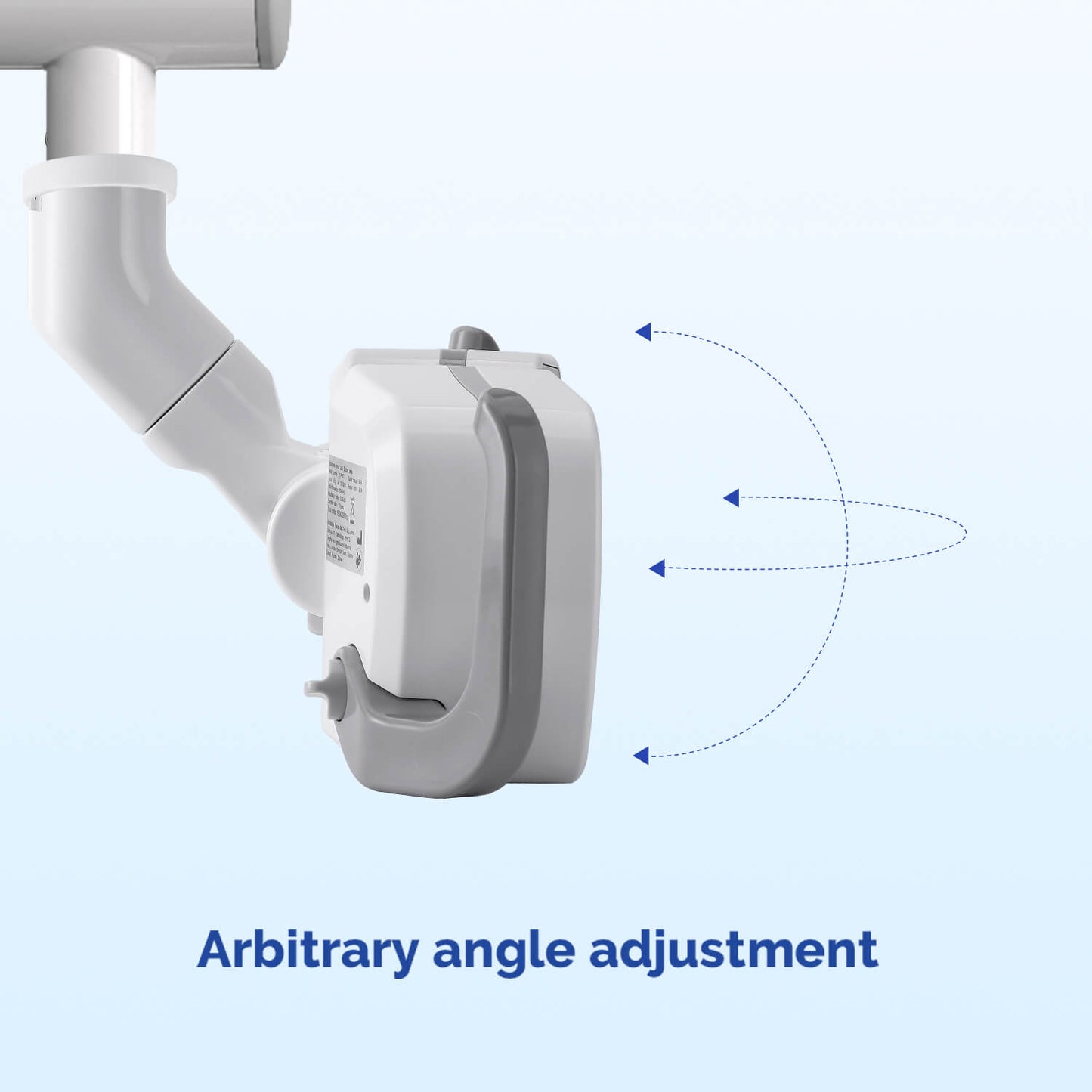 Dental Unit Chair LED Oral Light Lamp Dual-Color 6 Lights 10W with LCD Display - azdentall.com