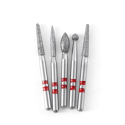 AZDENT Dental Diamond Zirconia Bur Kit 5pcs/Box - azdentall.com