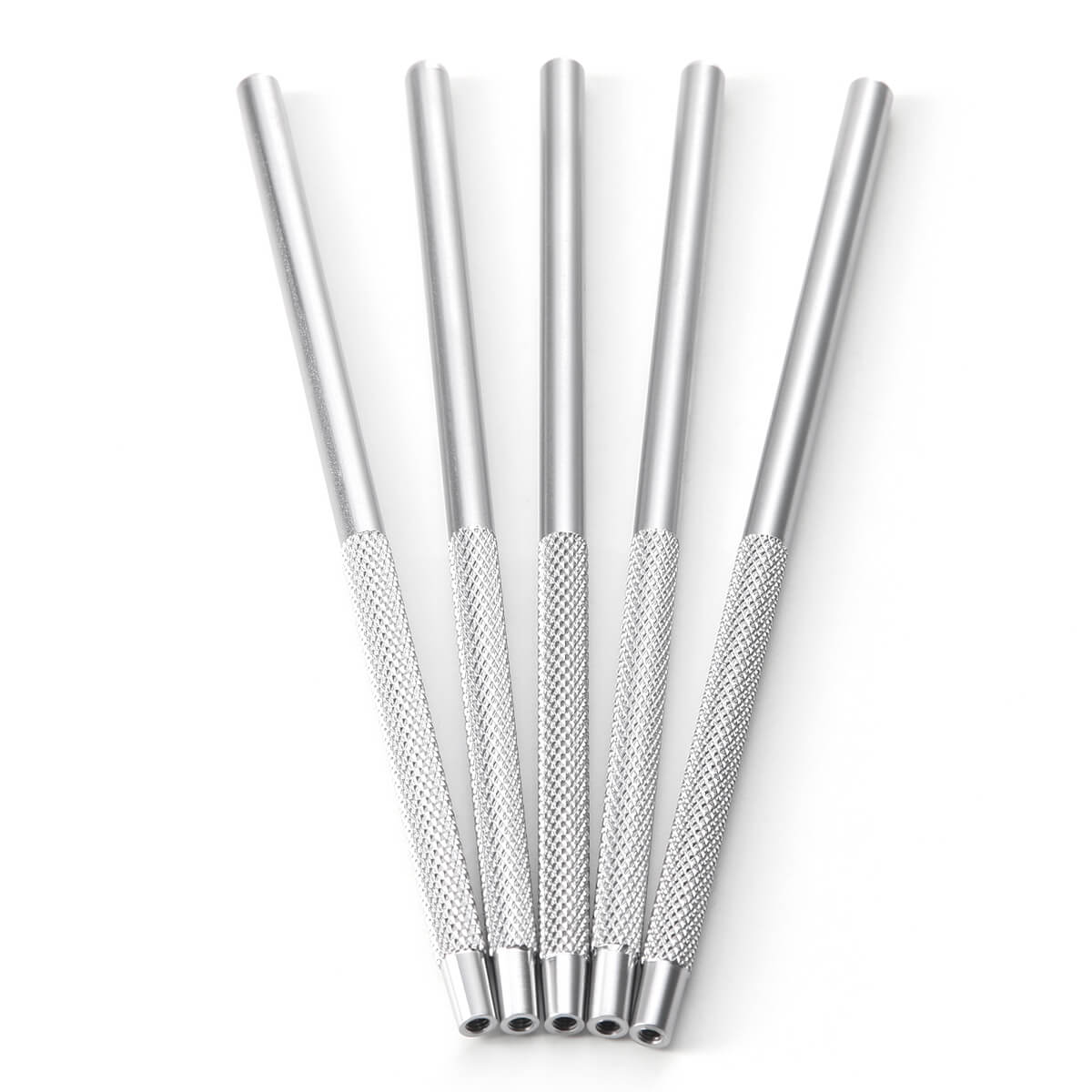 Dental Stainless Steel Mouth Mirror Handle 10Pcs/Set - azdentall.com