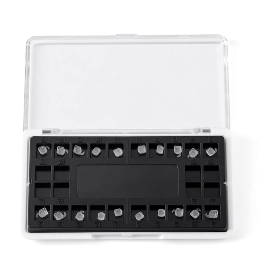 AZDENT Dental 2G Clear Ceramic Bracket Roth/MBT 0.022 Hooks On 345 20pcs/Box - azdentall.com