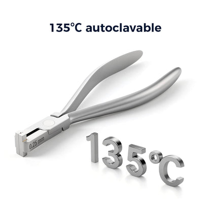 Dental Orthodontic Wire Step Forming Plier 0.25/0.5/0.75/1.0mm - azdentall.com