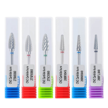 Dental Lab Tungsten Carbide Burs Polishing Bur Steel Drills HP 2.35mm - azdentall.com