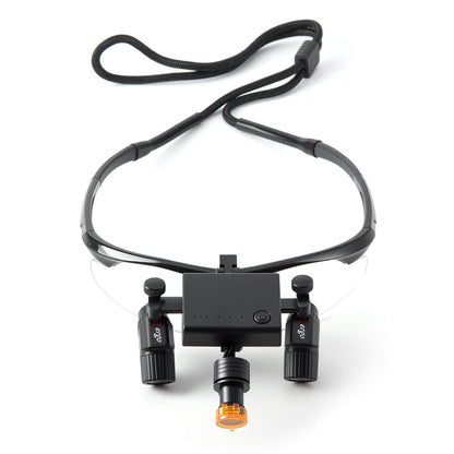 Dental Magnification Medical Surgical Binocular Loupes 3.0X-6.0X with LED Head Light - azdentall.com