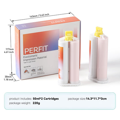 Dental Impression Material Light Body Normal/Fast Set