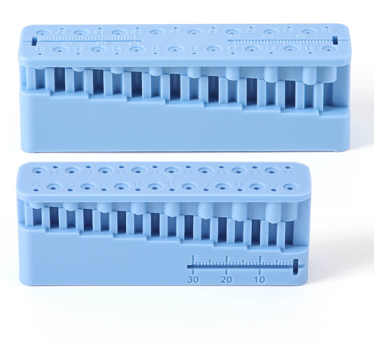 Dental Endo File Holder w/ Measuring Ruler Autoclavable - azdentall.com