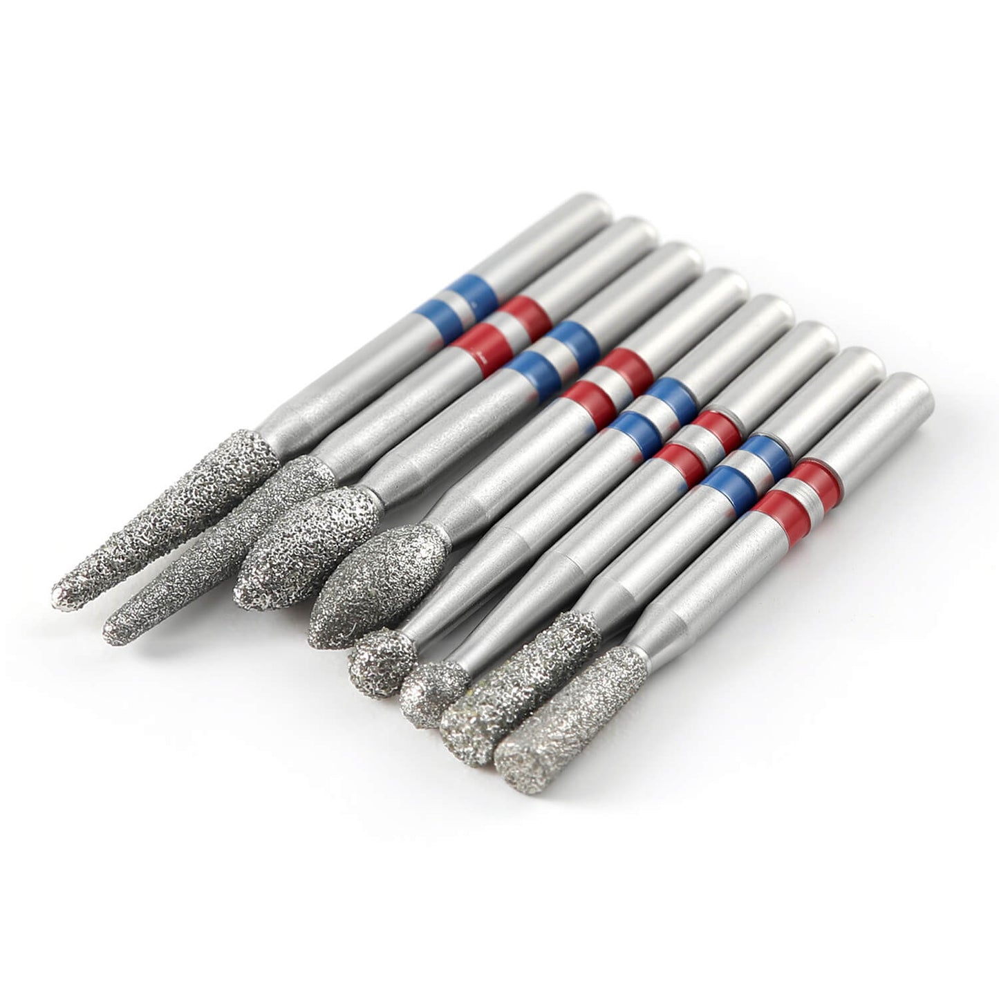 AZDENT Dental Zirconia Diamond Bur Kit FG 1.6mm Blue 8pcs/Box - azdentall.com