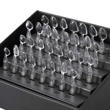 Dental Veneer Mould Kit Light Cure Composite Resin Teeth Fast Whitening Tools Autoclave 32pcs/Kit - azdentall.com