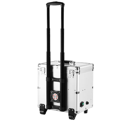 Portable Dental Turbine Machine Dental Delivery Unit Suction System with Air Compressor 4 Holes - azdentall.com