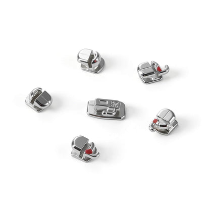 AZDENT Dental Self-Ligating Brackets Roth/MBT .022 Hooks 345 & Buccal Tubes 24pcs/Kit - azdentall.com