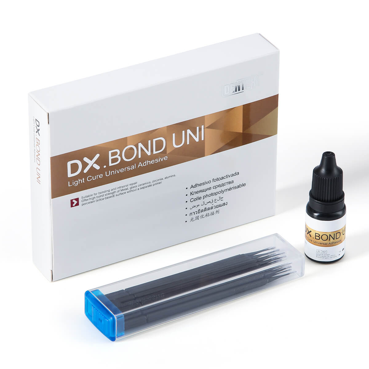 Dentex Dental Light Cure Universal Adhesive Bonding Agent Self-etch Gel 5ml - azdentall.com