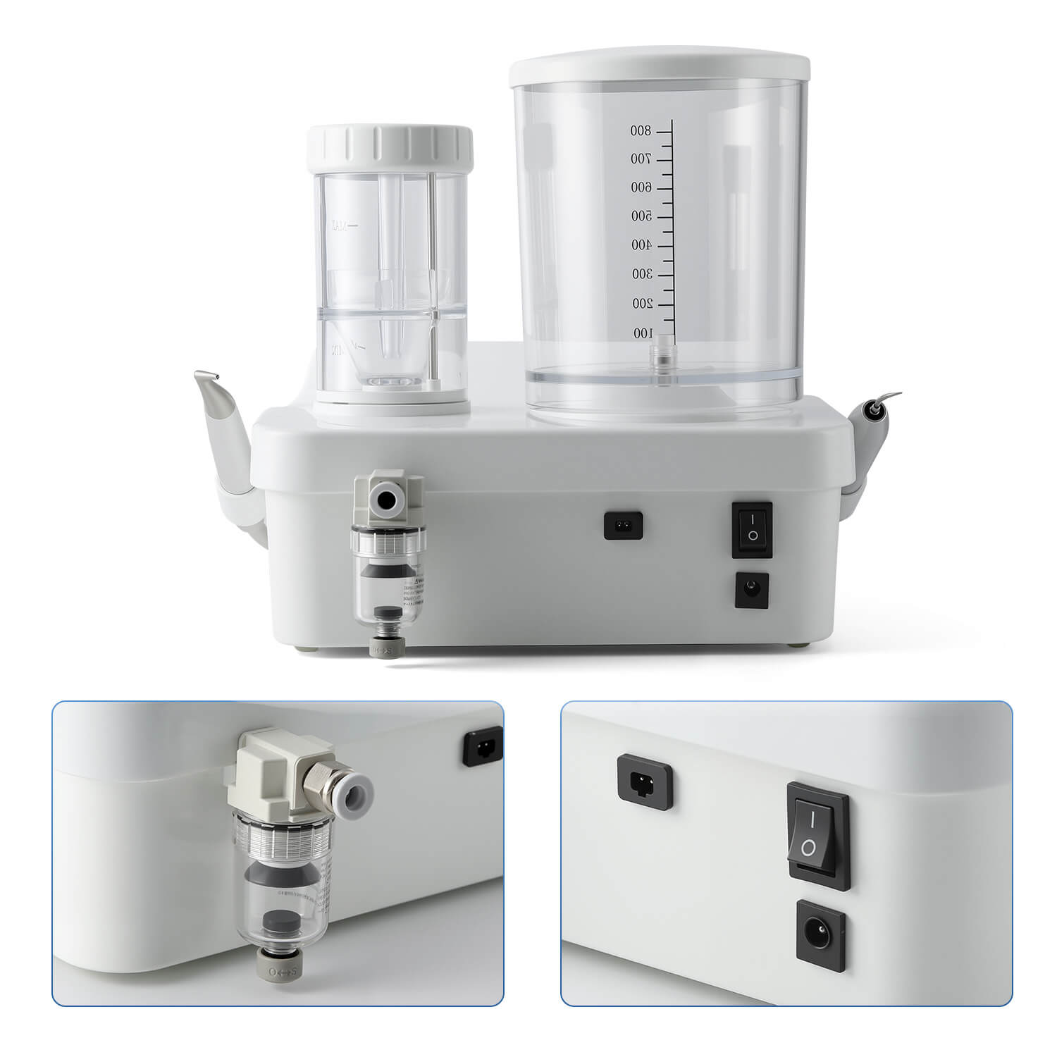 Dental PerioJet Pro Ultrasonic Scaler Air Polisher 2 in 1 Sandblasting Periodontal Therapy System - azdentall.com