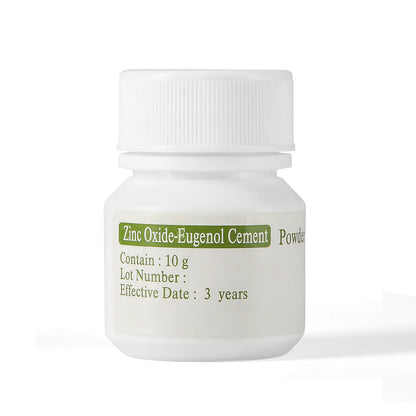 Dental Zinc Oxide Eugenol Cement Kit Self-Curing Type III 20g Powder + 6ml Liquid - azdentall.com