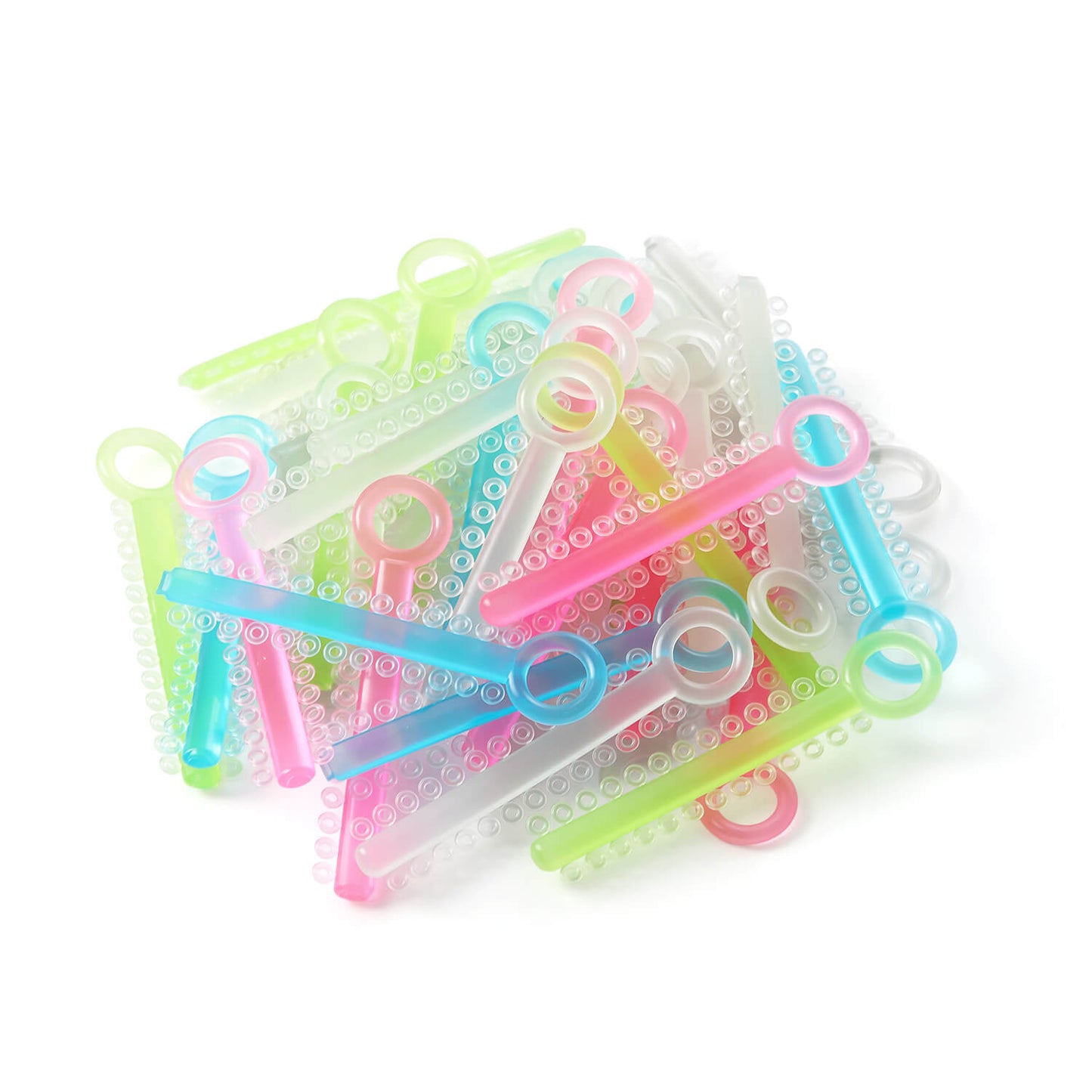 AZDENT Orthodontic Ligature Ties Mixed Colors Dark Light 1040 pcs/Pack - azdentall.com
