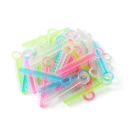 AZDENT Orthodontic Ligature Ties Mixed Colors Dark Light 1040 pcs/Pack - azdentall.com