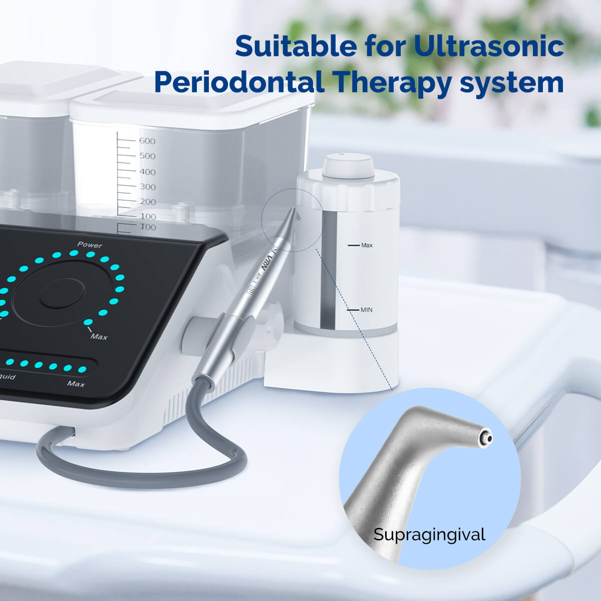 Dental Air Polisher Nozzles Gingival & Subgingival Sandblasting Handle - azdentall.com