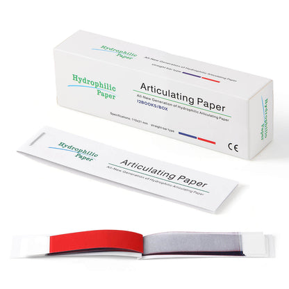 Dental Articulating Paper Double Sided Strips 144sheets/Box - azdentall.com
