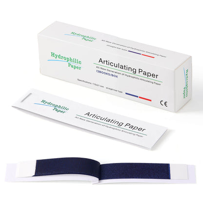 Dental Articulating Paper Double Sided Strips 144sheets/Box - azdentall.com