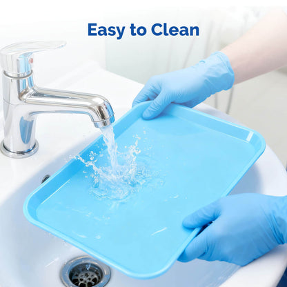 Dental Flat Tray Autoclavable Plastic Instrument Procedure Trays