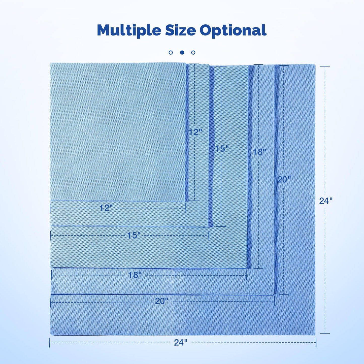 Dental SMMS Non-Woven CSR Wraps Autoclave Sterilization Wrap Sheets 60gsm 50pcs/PK - azdentall.com