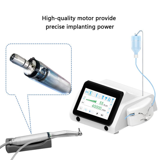 Dental 2 IN 1 Bone Cutter Surgery & Implant Device w/ Piezosurgery Handle and 20:1 LED Contra Angle - azdentall.com