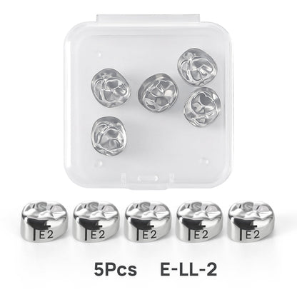 48 Sizes Dental Primary Molar Crown Teeth Preformed Stainless Steel Temporary Crowns 5pcs/Box